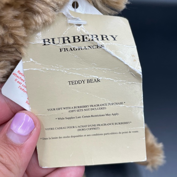 Burberry 2008 Fragrance 12 Inch Teddy Bear - Picture 3 of 8